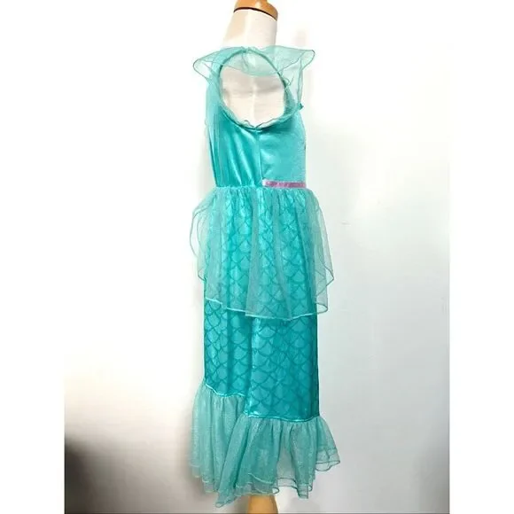Disney Princess Girls 6X Ariel Nightgown Costume - Picture 5 of 6